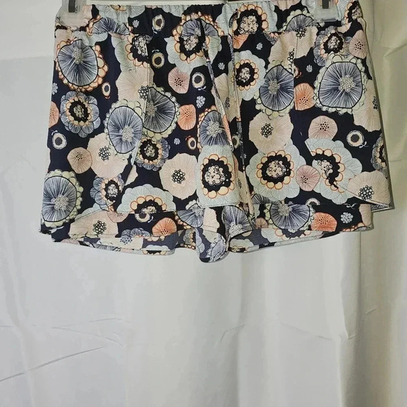 Zara Trafaluc Collection Multi Colored Floral Skort XS BOHO,BEACH,CASUAL - Picture 5 of 10
